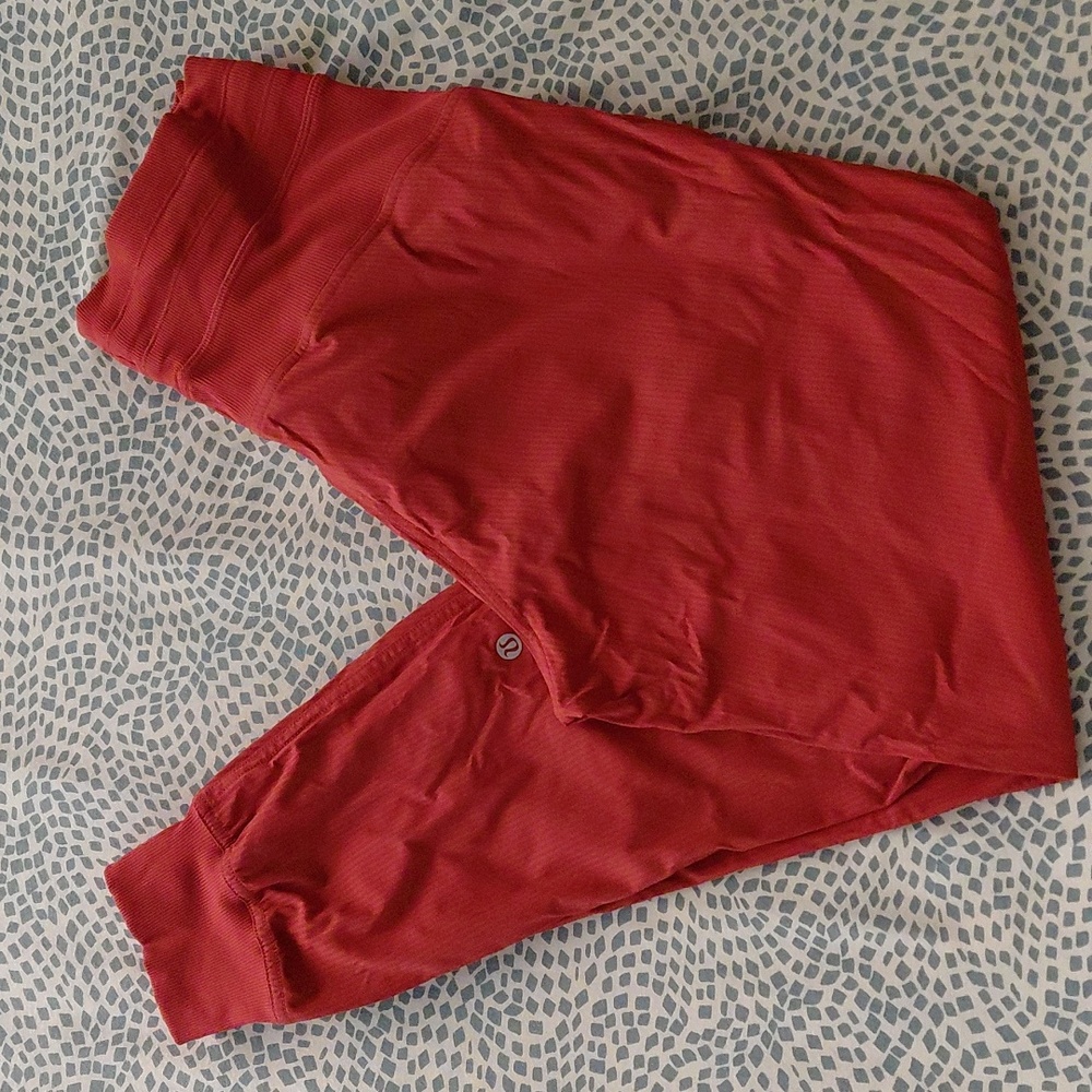 Lululemon Dance Studio Jogger Size 6 Burnt Orange - Picture 5 of 8